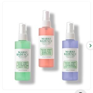 Mario Badescu Facial Spray with Aloe Pack of 3 - 6 oz each